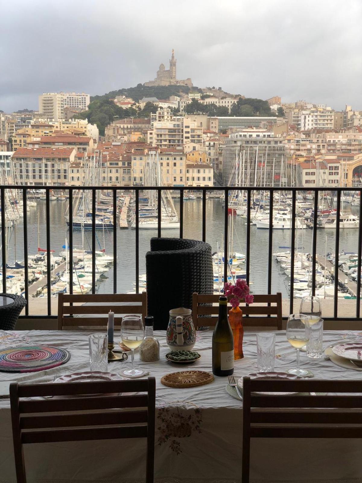 Grand T2 Surplombant Le Vieux Port Marseille Apartment Екстериор снимка