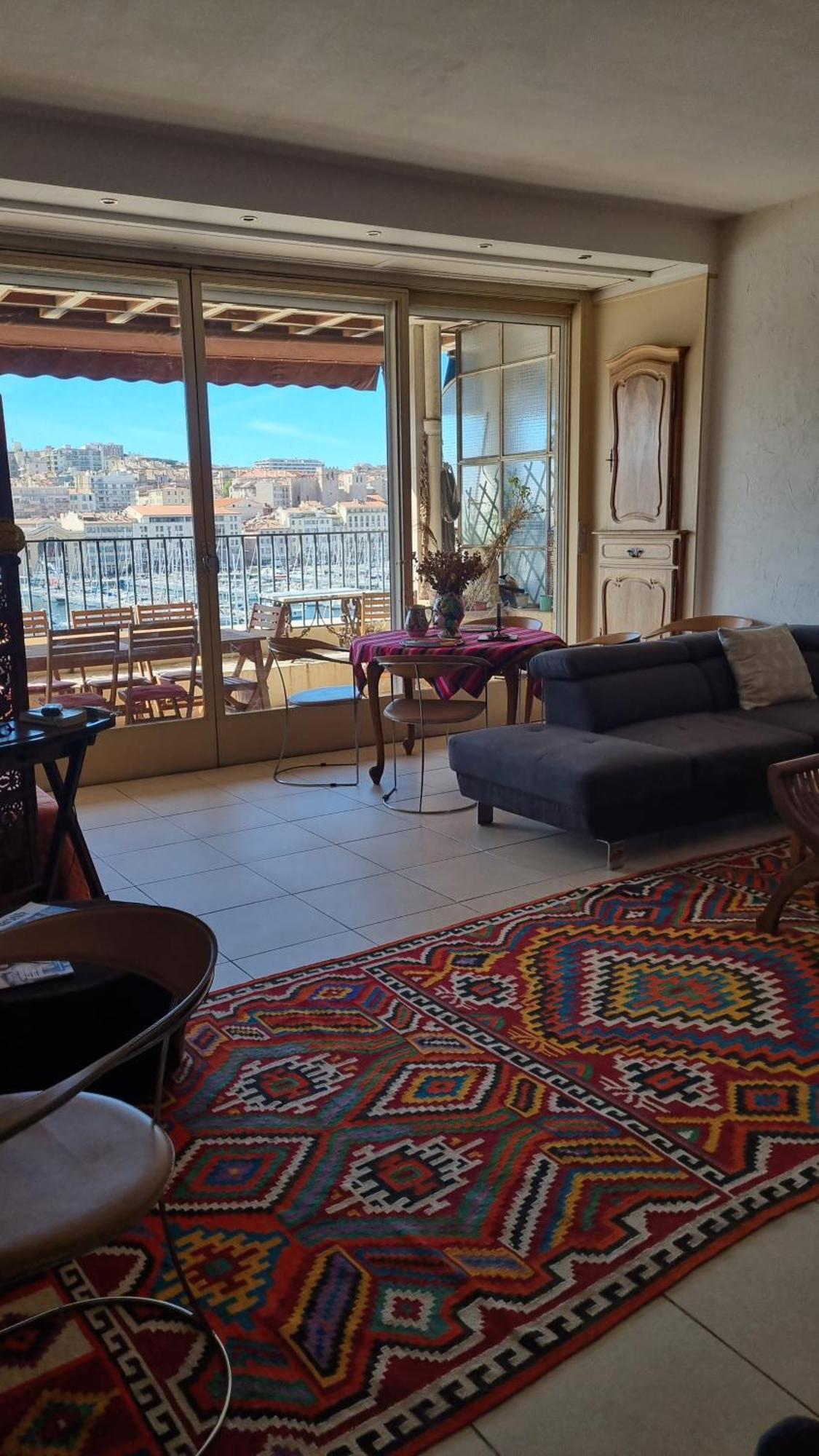Grand T2 Surplombant Le Vieux Port Marseille Apartment Екстериор снимка